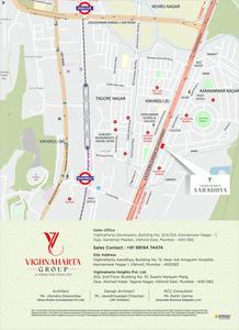 Image of 580 Sq.ft 1 BHK Apartment / Flat for sale in Vighnaharta Aaradhya, Vikhroli East, Mumbai for Rs. 8490000