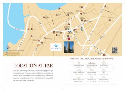 Image of 550 Sq.ft 1 BHK Apartment / Flat for sale in Lloyds 1515 Moneco, Prabhadevi, Mumbai for Rs. 22500000