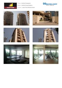 Image of 1915 Sq.ft 3 BHK Apartment / Flat for sale in Ashford Casa Grande, Lower Parel, Mumbai for Rs. 115000000