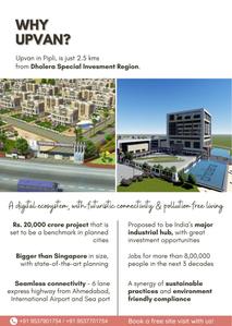 Image of 173 Sq.ft Residential Plot / Land for sale in Gruh Upvan Residency, Dholera, Ahmedabad for Rs. 1730000