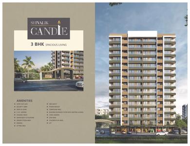 Image of 1773 Sq.ft 3 BHK Apartment / Flat for sale in Shivay Shivalik Candle, Bhimrad, Surat for Rs. 7800000