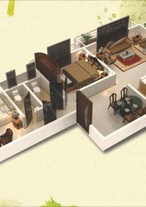Image of 1800 Sq.ft 3 BHK Apartment / Flat for sale in Mahalaxmi Kingston Court, Virar West, Virar for Rs. 15500000