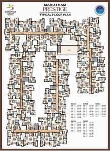 Image of 929 Sq.ft 2 BHK Apartment / Flat for sale in Marutham Prestige, Perungalathur, Chennai for Rs. 6900000