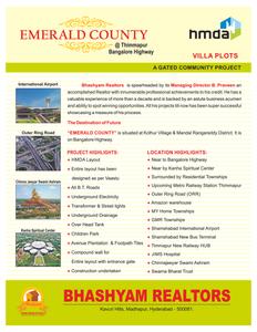Bhashyam Emerald County Brochure 1