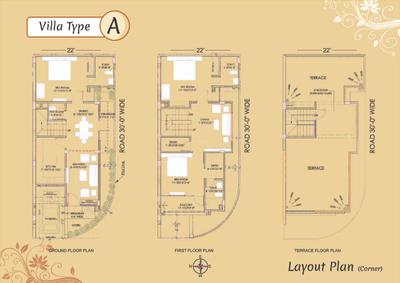 Image of 1800 Sq.ft 3 BHK Villa for sale in Chopra Sukhija Vihar A, Vaishali Nagar, Jaipur for Rs. 11000000