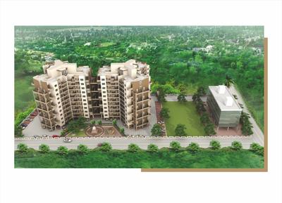 Image of 900 Sq.ft 2 BHK Apartment / Flat for sale in Gurukrupa Aero Nest, Undri, Pune for Rs. 5500000