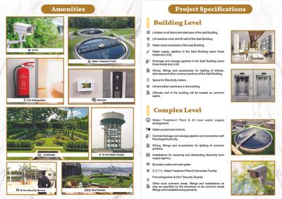 Image of 1200 Sq.ft 3 BHK Apartment / Flat for sale in JP Umang Residency, New Town, Kolkata for Rs. 8000000