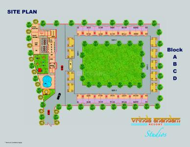 Image of 515 Sq.ft 1 RK Builder Floor for sale in Vrinda Anandam, Bankebihari Colony, Vrindavan for Rs. 4500000