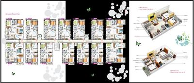 Image of 1480 Sq.ft 3 BHK Apartment / Flat for sale in Hilife Spring Bloom, Varthur, Bengaluru for Rs. 13000000