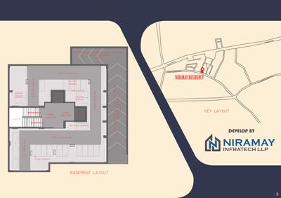 Image of 1250 Sq.ft 2 BHK Apartment / Flat for sale in Niramay Residency, Jivrajpark, Ahmedabad for Rs. 5500000