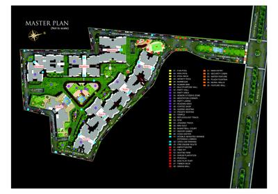 Image of 2100 Sq.ft 3 BHK Apartment / Flat for sale in Chugh Grande Exotica Aura I, Bicholi Hapsi, Indore for Rs. 27500000