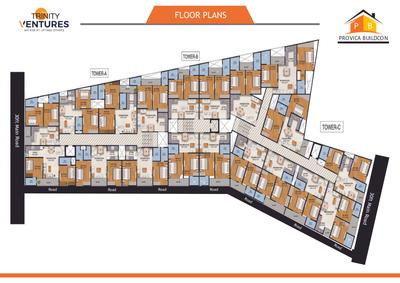 Image of 1000 Sq.ft 2 BHK Apartment / Flat for sale in Trinity Provica Dream Valley, Sector 72, Noida for Rs. 5187000
