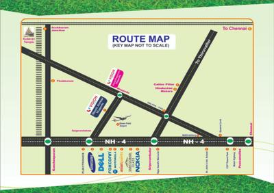 Image of 1200 Sq.ft Residential Plot / Land for sale in Vision Stanis Avenue Mappedu, Thiruvallur, Chennai for Rs. 1900000