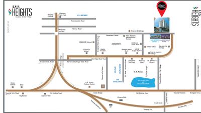 Image of 1595 Sq.ft 3 BHK Apartment / Flat for sale in LVS Heights by LVS Builders &amp; Developers, K R Puram, Bengaluru for Rs. 16400000