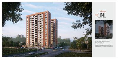 Image of 2304 Sq.ft 3 BHK Apartment / Flat for sale in Shikshapatri Sky Line, Sargasan, Gandhinagar for Rs. 11000000