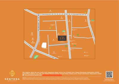 Image of 1030 Sq.ft 3 BHK Apartment / Flat for sale in Hinduja Sentosa Era, Spine Road, Pune for Rs. 12000000