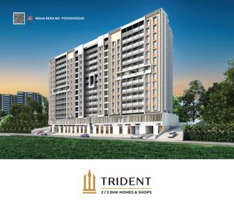 Image of 1100 Sq.ft 3 BHK Apartment / Flat for sale in Shamraj Trident, Dhankawadi, Pune for Rs. 13500000