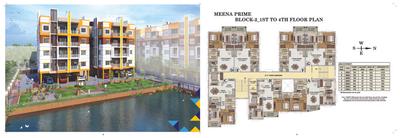 Image of 1141 Sq.ft 3 BHK Apartment / Flat for sale in GM Meena Prime, Birati, Kolkata for Rs. 6100000