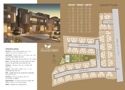 Image of 1475 Sq.ft 3.5 BHK Independent House for sale in Keshav Valam Green, Waghodia Road, Vadodara for Rs. 7000000