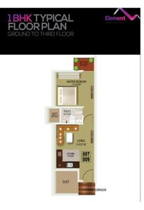 Image of 880 Sq.ft 2 BHK Apartment / Flat for sale in New Dimensions Fifth Element, Gunjur Village, Bengaluru for Rs. 7500000