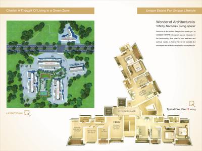 Image of 1079 Sq.ft 2 BHK Apartment / Flat for sale in Unique Estate Wing E, Mira Road East, Mira Bhayandar for Rs. 11850000