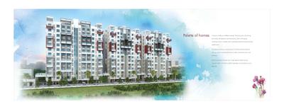 Image of 1026 Sq.ft 2 BHK Apartment / Flat for sale in Sukhwani Coloronic Phase III, Ravet, Pune for Rs. 5300000
