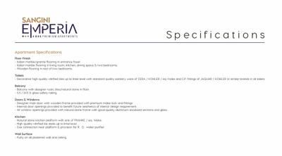 Sangini Emperia Brochure 12