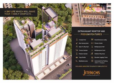 Image of 693 Sq.ft 2 BHK Apartment / Flat for sale in Jiten Apartment, Andheri West, Mumbai for Rs. 19000000