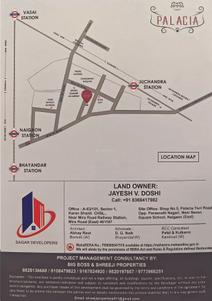 Image of 445 Sq.ft 1 BHK Apartment / Flat for sale in Sagar Palacia, Naigaon East, Naigaon for Rs. 3600000