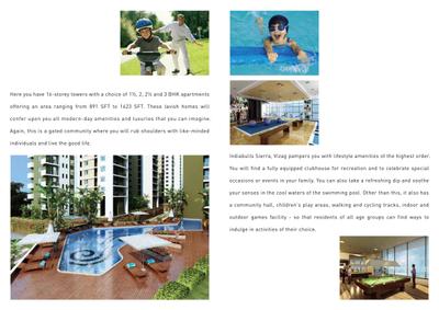 Image of 1236 Sq.ft 2 BHK Apartment / Flat for sale in Indiabulls Sierra Block A And B, Madhurawada, Visakhapatnam for Rs. 8500000