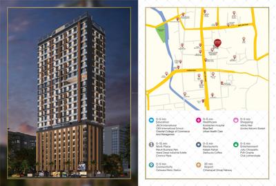 Image of 630 Sq.ft 2 BHK Builder Floor for sale in Lashkaria Solitaire, Andheri West, Mumbai for Rs. 20000000