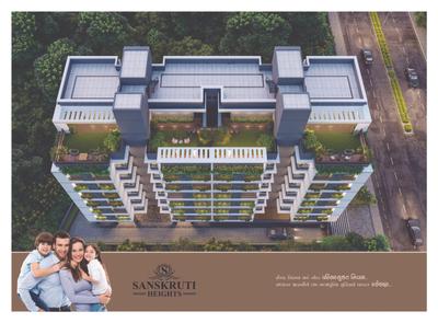 Image of 1215 Sq.ft 2 BHK Apartment / Flat for sale in RJ Sanskruti Heights, Lambha, Ahmedabad for Rs. 3400000