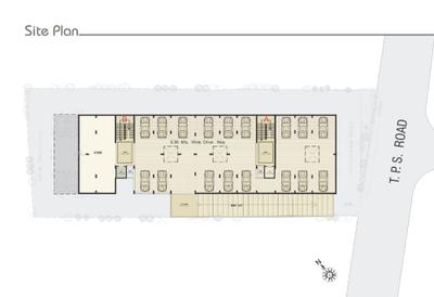 Image of 1440 Sq.ft 3 BHK Apartment / Flat for sale in R K Kameshwar Jyot II, Ambawadi, Ahmedabad for Rs. 11000000