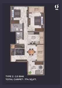 Image of 1630 Sq.ft 3 BHK Apartment / Flat for sale in Gangotree Vidurkrupa, Kothrud, Pune for Rs. 23900000