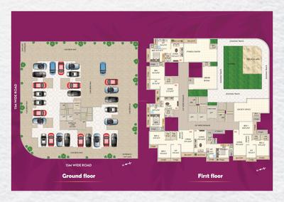 Image of 680 Sq.ft 1 BHK Apartment / Flat for sale in Chaitanya Pralhad, Karanjade, Navi Mumbai for Rs. 5000000