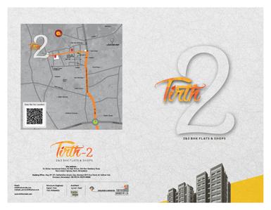 Image of 1170 Sq.ft 2 BHK Apartment / Flat for sale in Tirth 2, Narolgam, Ahmedabad for Rs. 3800000