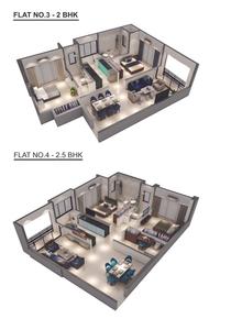 Image of 973 Sq.ft 2 BHK Apartment / Flat for sale in Khodiyaar Siddharth Nagar Goodwill Chsl, Goregaon West, Mumbai for Rs. 15700000
