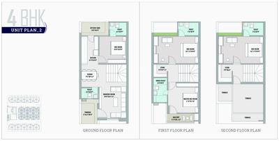 Image of 1890 Sq.ft 4 BHK Independent House for sale in Mars Arise, Lambha, Ahmedabad for Rs. 7500000