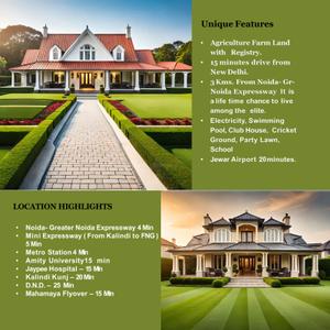 Image of 9072 Sq.ft 2 BHK Farm House for sale in Icon Sunshine Farms, Sector 150, Noida for Rs. 7500000