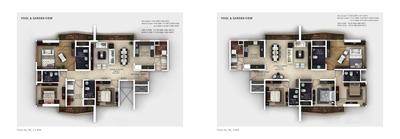 Image of 980 Sq.ft 2 BHK Apartment / Flat for sale in Amanora Gold Towers 44 45 And 46, Hadapsar, Pune for Rs. 12100000