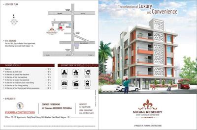 Image of 1508 Sq.ft 3 BHK Apartment / Flat for sale in Purnima Nikunj Regency, Gorewada, Nagpur for Rs. 6400000
