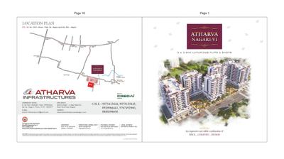 Image of 1100 Sq.ft 2 BHK Apartment / Flat for sale in Atharva Nagari VI, Manewada, Nagpur for Rs. 6000000