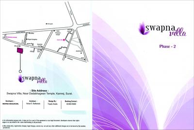 Image of 1540 Sq.ft 3 BHK Villa for sale in Swapna Swapna Villa, Kamrej, Surat for Rs. 4500000