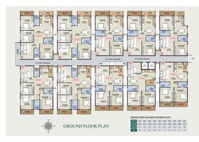 Image of 1203 Sq.ft 2 BHK Apartment / Flat for sale in Shreevari Sannidhi, Hennur, Bengaluru for Rs. 9864600