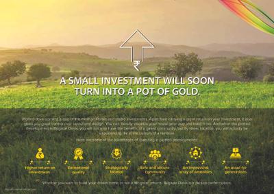 Image of 1500 Sq.ft Residential Plot / Land for sale in Brigade Oasis Phase 1, Setterahally, Bengaluru for Rs. 15500000