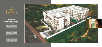 Image of 1360 Sq.ft 3 BHK Apartment / Flat for sale in Icon SN Luxuria by Icon Costructions, Kothanur, Bengaluru for Rs. 11600000