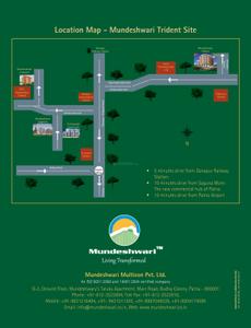 Image of 1061 Sq.ft 3 BHK Apartment / Flat for sale in Mundeshwari Trident, Jamsaut, Patna for Rs. 9400000