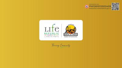 Image of 1129 Sq.ft 2 BHK Apartment / Flat for sale in Echoes at Life Republic, Marunji, Pune for Rs. 8300000