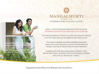 Image of 900 Sq.ft 2 BHK Apartment / Flat for sale in Mangal Murti Complex, Virar West, Virar for Rs. 5100000