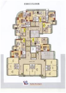 Image of 400 Sq.ft 1 BHK Apartment / Flat for sale in Sky Heights, Andheri East, Mumbai for Rs. 9500000